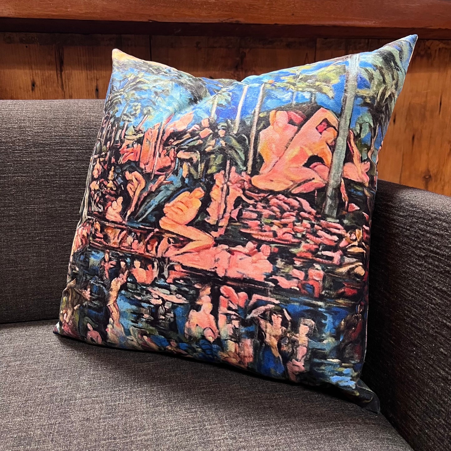 Art Pillow Case - Majestic Bathers